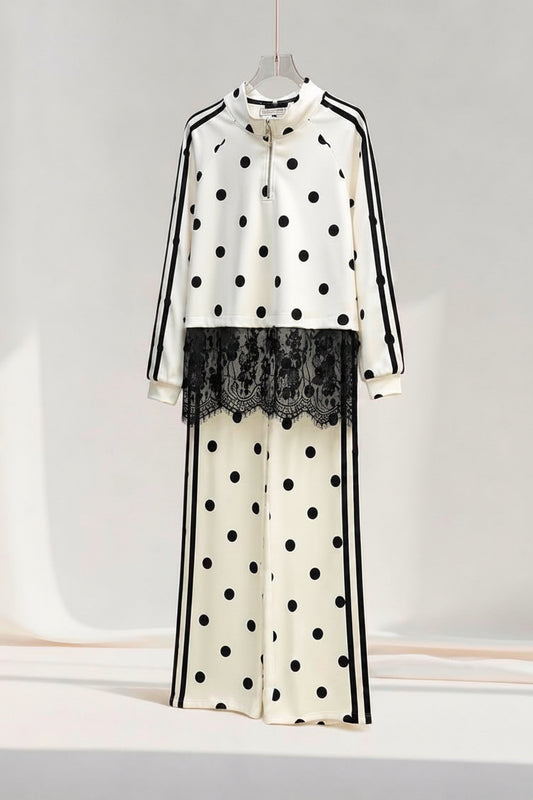 Set Polka Sporty Chic