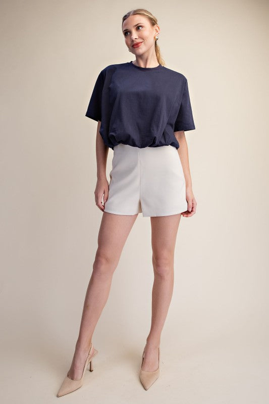 Blusa Silueta Azul Marino